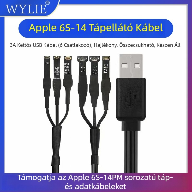 Willy A3 Indítási tápkábel – Eredet: Guangdong; Importálás: Nem