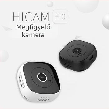 H9 vezeték nélküli Wi‑Fi kamera infravörös éjjellátással, 1080P, távoli megfigyelés okostelefonon