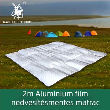 Hui Antelope Kültéri nedvességvédő matrac EVA‑alumíniumfilmmel – 0,5 kg, 3–4 főnek, piknik és kemping alvómatrac