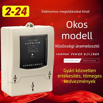 CKJ-F6 Folyosóhoz szánt elektromos energiaelosztó, 12 vagy 10 háztartás számára