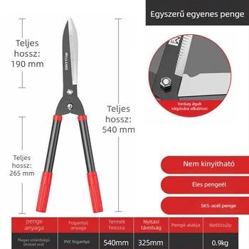 Weiliang kertészeti olló virágok, fű, sövény és ágak nyesésére