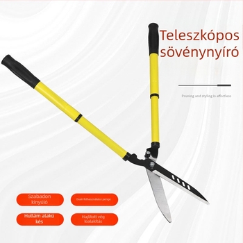 Kerti metszőolló visszahúzható kivitelben – ágak és sövény metszésére – Respecting