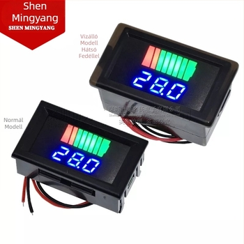 Általános Li-ion akkumulátor teljesítménymérő elektromos járművekhez 12V–72V