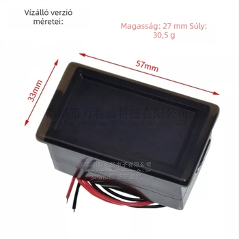 Általános Li-ion akkumulátor teljesítménymérő elektromos járművekhez 12V–72V