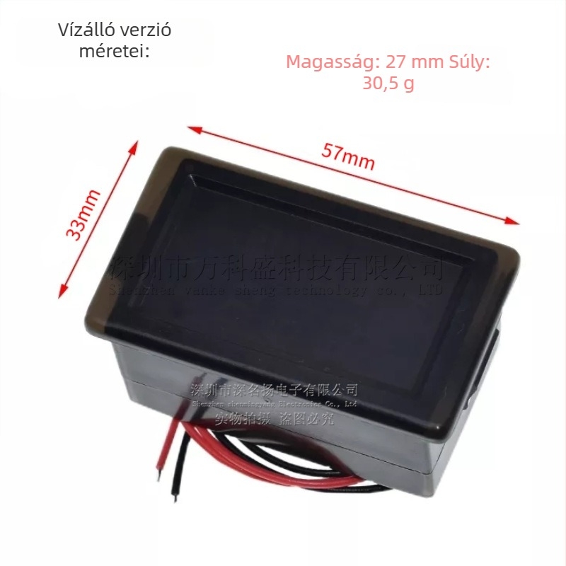 Általános Li-ion akkumulátor teljesítménymérő elektromos járművekhez 12V–72V