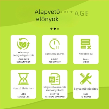 DD28 egyfázisú mechanikus mérő, átlátszó burkolattal, pontos mérést, egyszerű telepítés