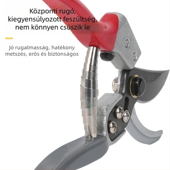 Gyümölcsfa metszőolló – vastag ágakhoz, megvastagodott pengék, magas keménység (Márka: Yushun)