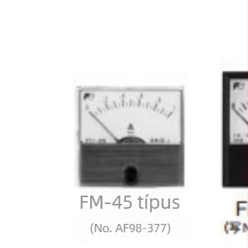 FM-45 Fuji Electric DC ampermérő FM-60 FM-80 FM-100A