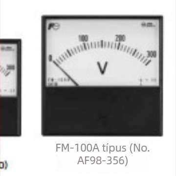 FM-45 Fuji Electric DC ampermérő FM-60 FM-80 FM-100A