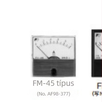 FM-45 Fuji Electric DC ampermérő FM-60 FM-80 FM-100A