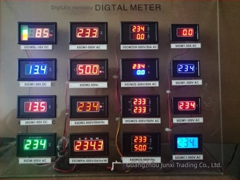 Digitális ampermérő OME, modell 52, mérési tartomány 50 A