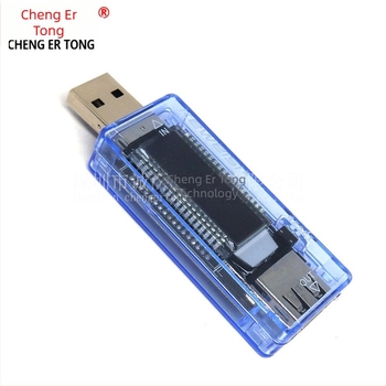 USB áram- és feszültségmérő duál LCD-kijelzővel, USB teszter, USB kapacitás-tesztelő