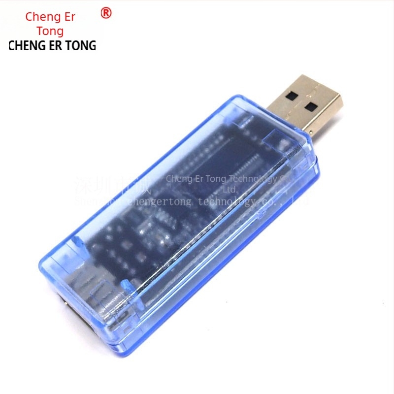 USB áram- és feszültségmérő duál LCD-kijelzővel, USB teszter, USB kapacitás-tesztelő