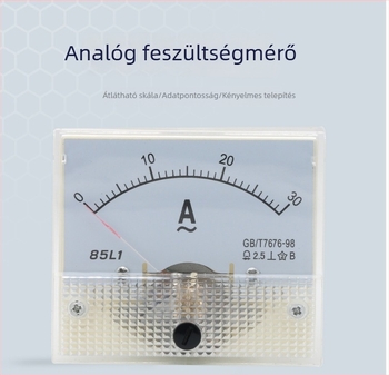 Pointer típusú váltóáramú amperemérő fej 85L1, 0-100 A
