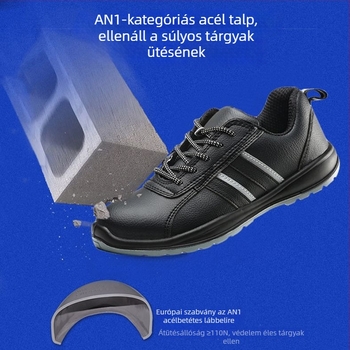 Védőcipők 6KV izolációval, anti-ütés és anti-perforáció, acél orr, csúszásmentes, kopásálló