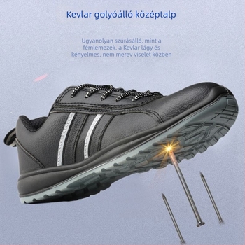 Védőcipők 6KV izolációval, anti-ütés és anti-perforáció, acél orr, csúszásmentes, kopásálló