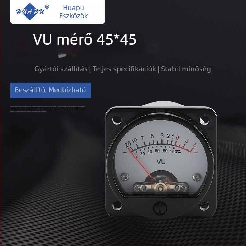 VU45 Mutatós amperméter, 0-100 A, pontosság 2,5%, teljesítmény 2 W, táplálás 220 V