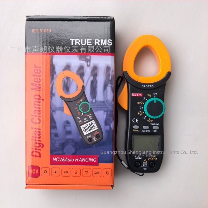 3266TD Digitális csipeszes multiméter váltóáramhoz, LCD kijelzővel