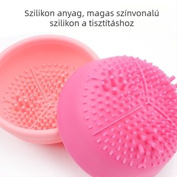Elektromos sminkecset tisztító, automata tisztítás, USB-ellátású, sminkeszköz tisztító készülék