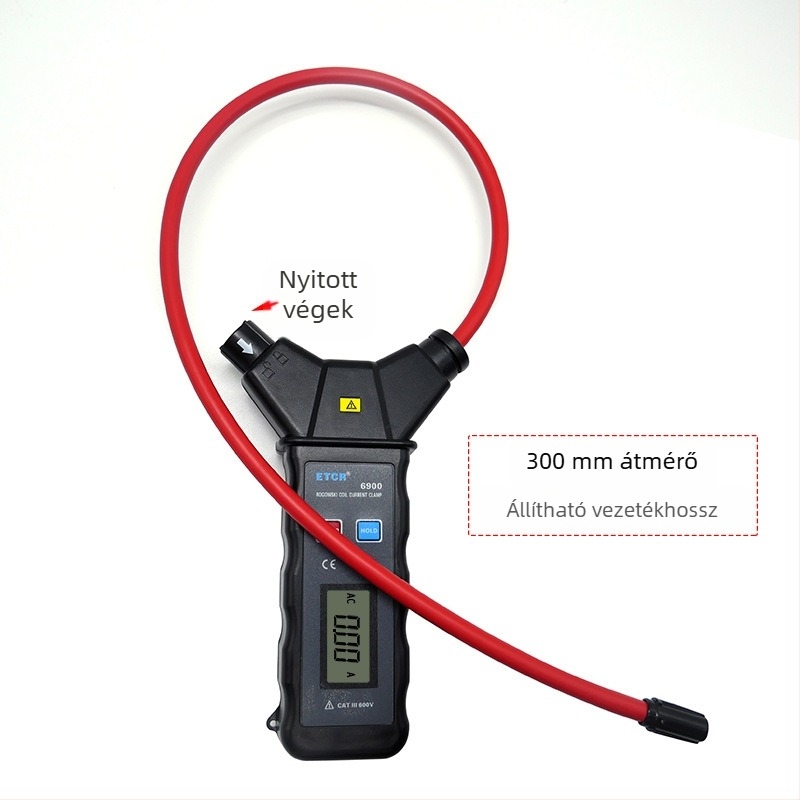 Iridium 6900 Rugalmas Nagyáramú AC Clamp Meter