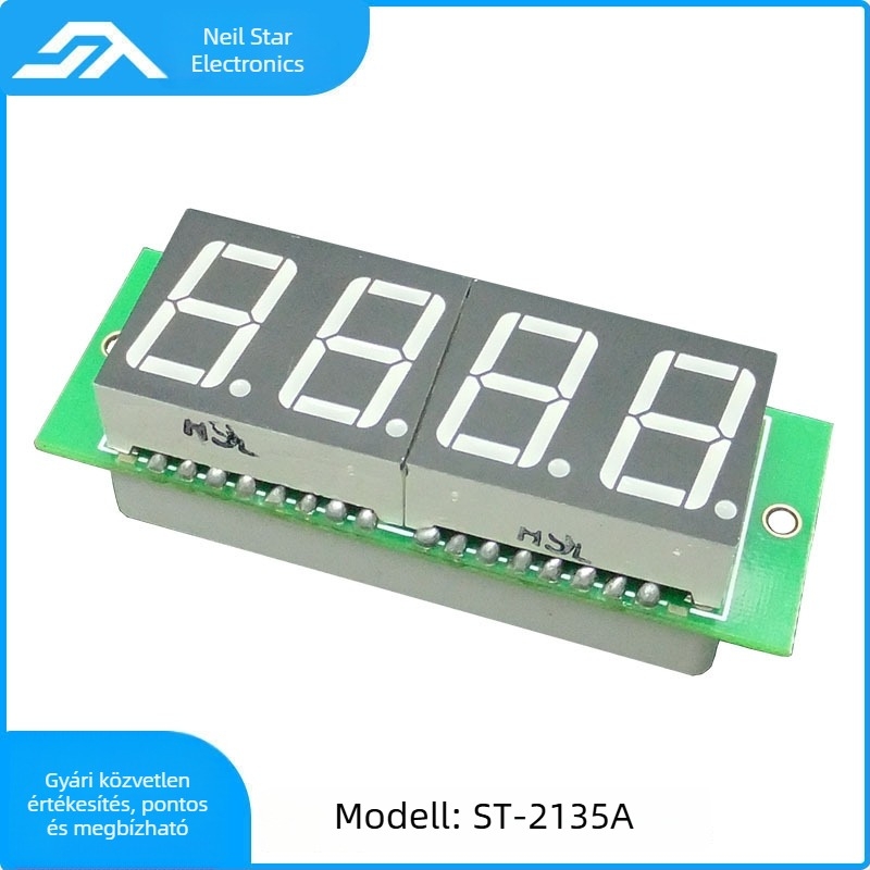 ST-2135A 3,5-es digitális DC panelmérő, magas pontosságú, feszültség és áram mérése