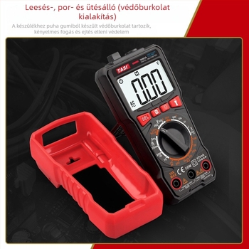 Digitális multiméter ampermérő funkcióval, teljesen automata, zsebméretű, digitális kijelzővel