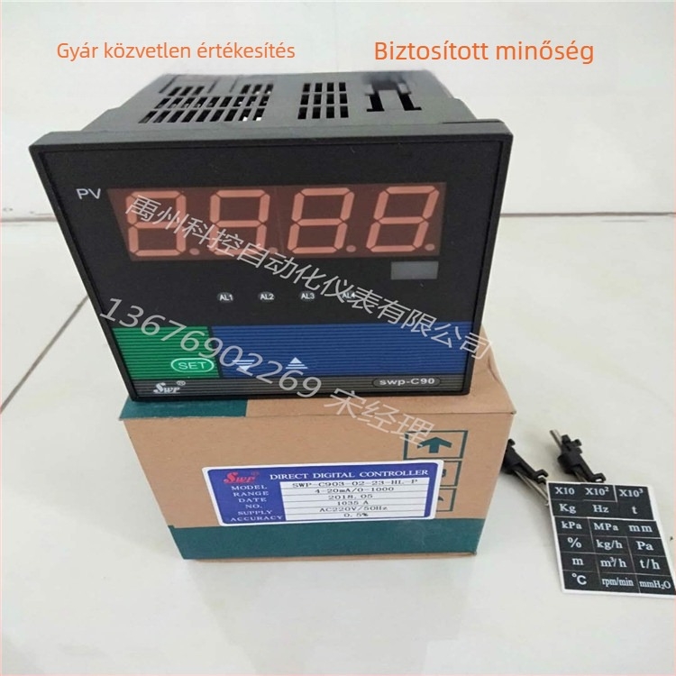 Changhui SWP-C40/C80/SWP-C90 AC voltmérő és ampermérő, feszültségmérés pontossága 0.1