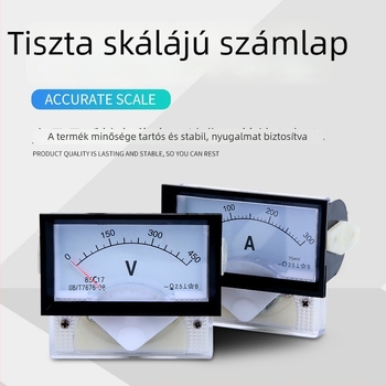 85C17 DC áramerősség és feszültség analóg mérőműszer, mutatótípusú