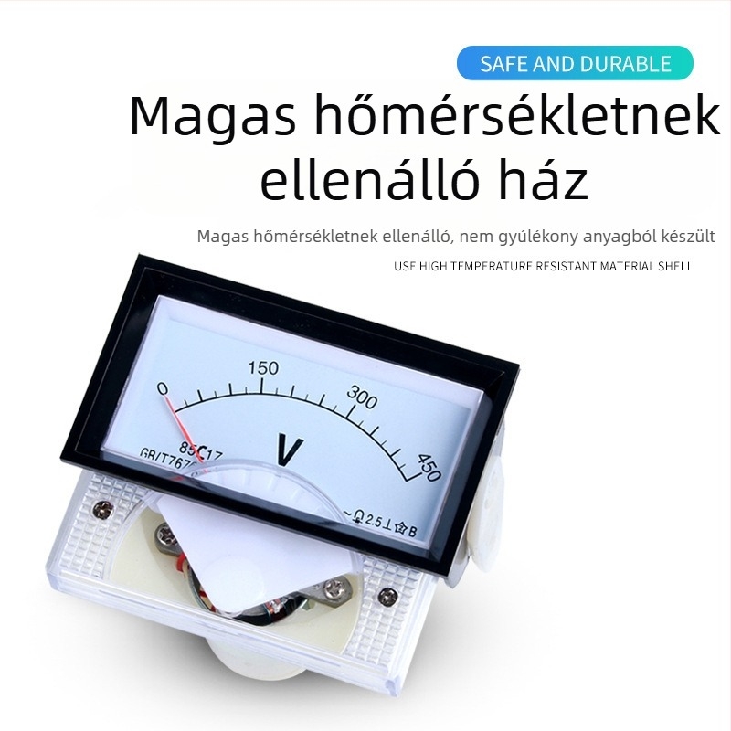 85C17 DC áramerősség és feszültség analóg mérőműszer, mutatótípusú