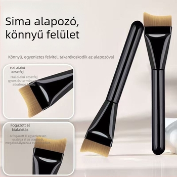 Alapozó ecset – szintetikus szálak, műanyag nyelet, egyedi csomagolás, egyenletes felvitel