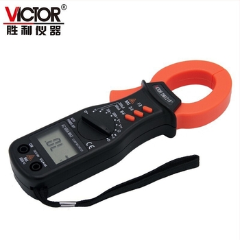 Victor DM3218 klipszes multiméter, AC áram max. 500 A, feszültség max. 600 V, ellenállás max. 20 mΩ