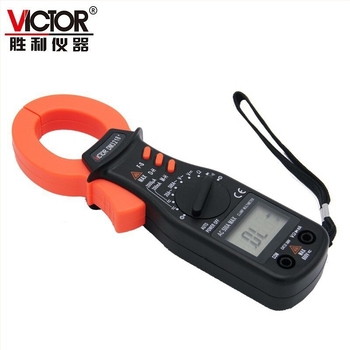 Victor DM3218 klipszes multiméter, AC áram max. 500 A, feszültség max. 600 V, ellenállás max. 20 mΩ