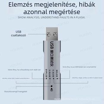 USB protokoll teszter, hordozható jel-összekapcsolási mérőeszköz USB 2.0/3.0, modell C01, XSOON