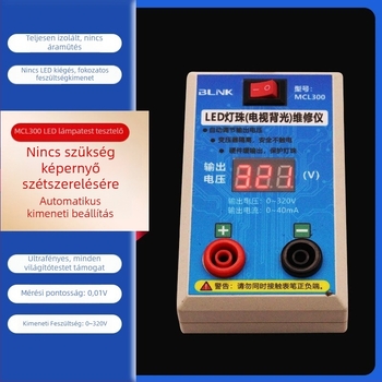 BLNK MCT220 Digitális feszültségmérő készülék LCD TV háttérvilágítás teszteléséhez, LED-diódák javítása, teljes izoláció és automatikus feszültségszabályozás