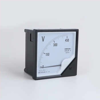 Pointer típusú váltóáramú voltmérő 42L6, tartományok: 250V, 300V, 450V, 500V, 1000V, Independence márka
