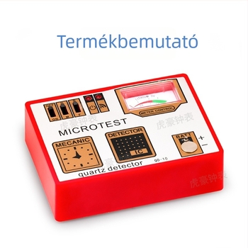 QD-10 három az egyben akkumulátormérő: gombos elem mérő, mozgásdetektor és demagnetizáló