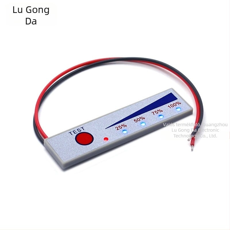 LGD 2-5S lítium akkumulátor csomag százalékos kijelző panel, 0-60V kijelző, -10°C-tól 65°C-ig