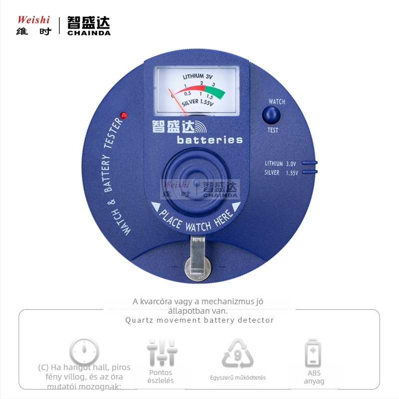 Óraszerelési eszköz BWT-94 kvarc mechanizmus detektor, 1.5–3V, Zhishengda