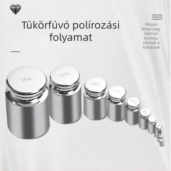 M1-osztályú kiegyensúlyozó súlyok, krómozott acélból, 500 g, standard oktatási eszköz (Márka: Unique; Modell: Other; Anyag: Other; Használat: Other)