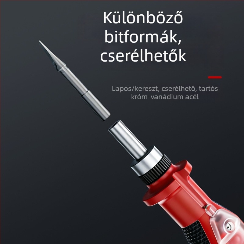 Zhuanyi Hangvezérelt Digitális Feszültségmérő Type-C Porttal és Multifunkcionális Mechanizmussal