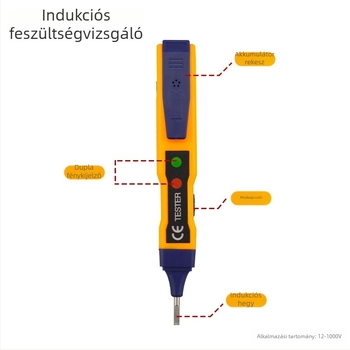 Aegee 60V elektromágneses indukciós mérő toll – digitális kijelző, többfunkciós elektromos toll, háromfokozatú állítás