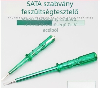 SATA toll alakú feszültségmérő digitális kijelzővel, modell 62501