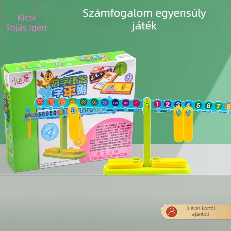 DIY műanyag matematikai asztali játék gyerekeknek 4–6 éveseknek – nem elektromos, szellemi fejlesztés