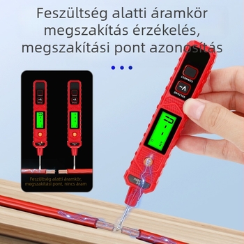 Nem érintéses AC feszültségmérő toll, 420V, intelligens szivárgásérzékelő