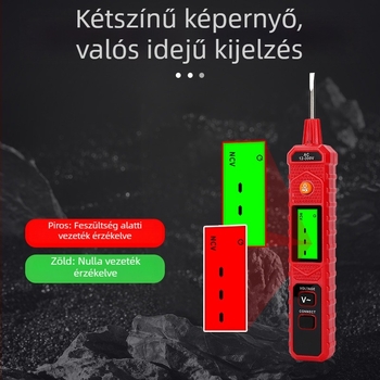 Nem érintéses AC feszültségmérő toll, 420V, intelligens szivárgásérzékelő