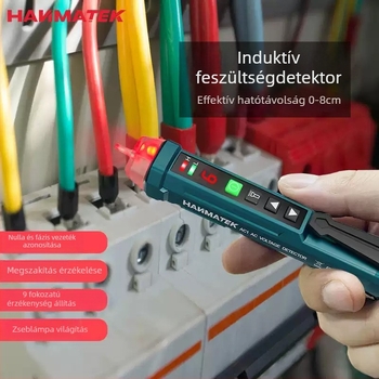 Hanmatek AC1 12V-1000V Többfunkciós elektromos teszt toll vonalak felderítésére és meghibásodások észlelésére