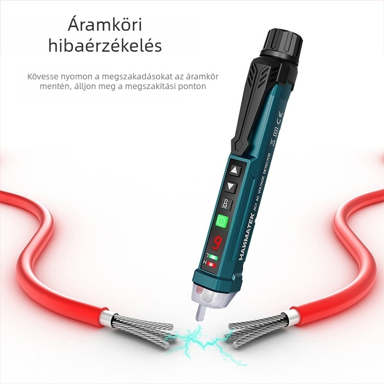 Hanmatek AC1 12V-1000V Többfunkciós elektromos teszt toll vonalak felderítésére és meghibásodások észlelésére
