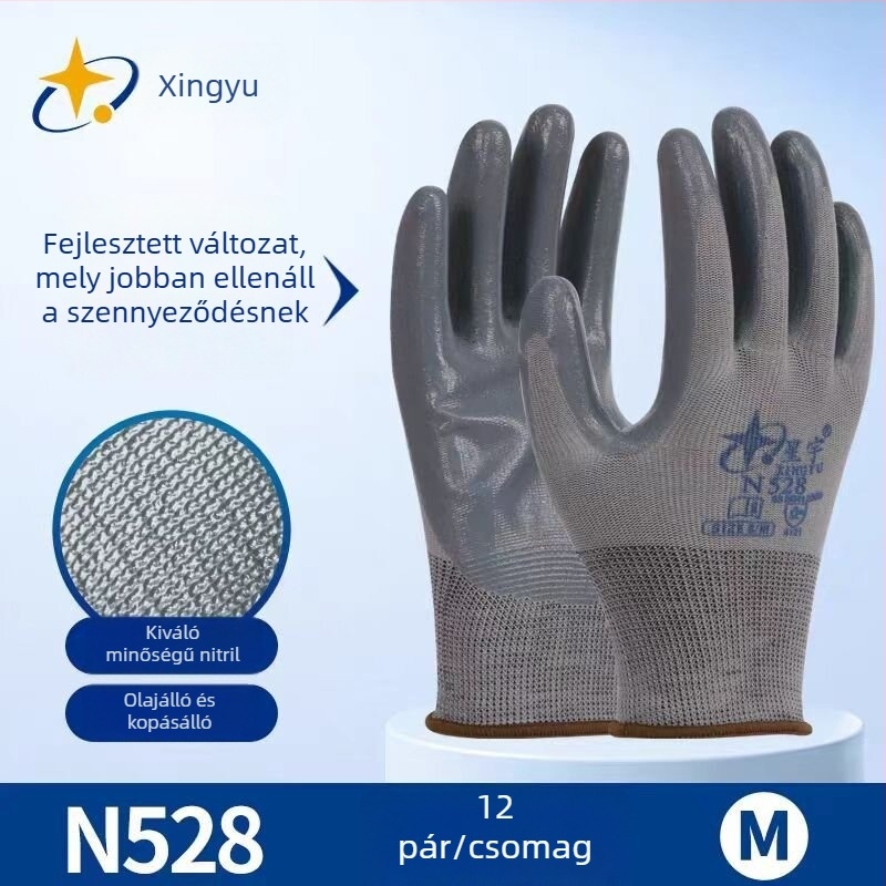 Staryu kémiai védőkesztyűk — védelem és kopásállóság, súly 1, vegyi használatra
