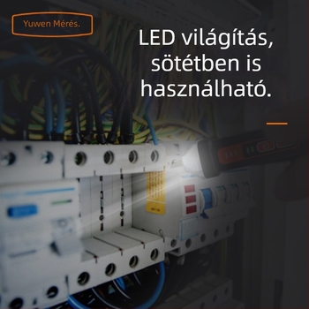 Intelligens érintés nélküli feszültségmérő toll otthoni használatra, magas érzékenység, modell YW-322