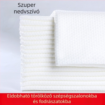 Egyszer használatos fodrászszalon törölköző hajmosáshoz és lábfürdőhöz, 80 g